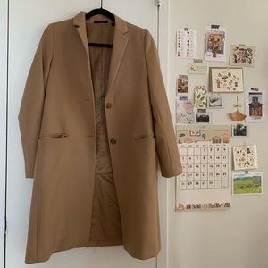 Cashmere blend UNIQLO peacoat